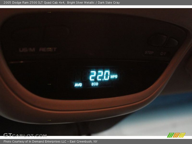 Bright Silver Metallic / Dark Slate Gray 2005 Dodge Ram 2500 SLT Quad Cab 4x4
