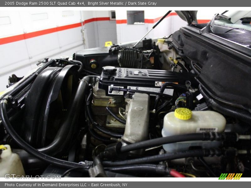 Bright Silver Metallic / Dark Slate Gray 2005 Dodge Ram 2500 SLT Quad Cab 4x4