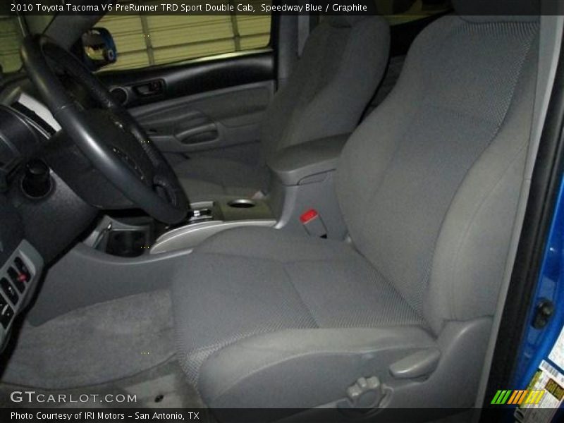 Speedway Blue / Graphite 2010 Toyota Tacoma V6 PreRunner TRD Sport Double Cab