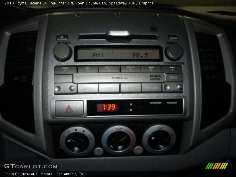 Speedway Blue / Graphite 2010 Toyota Tacoma V6 PreRunner TRD Sport Double Cab