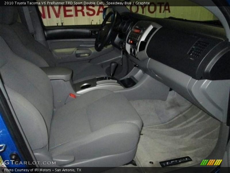 Speedway Blue / Graphite 2010 Toyota Tacoma V6 PreRunner TRD Sport Double Cab