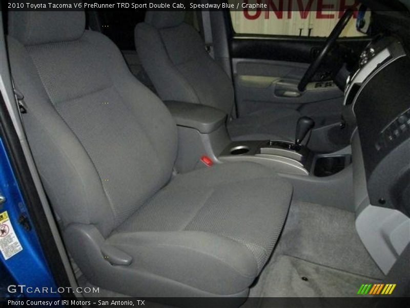 Speedway Blue / Graphite 2010 Toyota Tacoma V6 PreRunner TRD Sport Double Cab