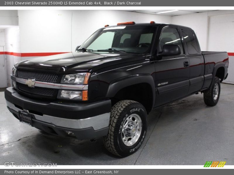 Black / Dark Charcoal 2003 Chevrolet Silverado 2500HD LS Extended Cab 4x4
