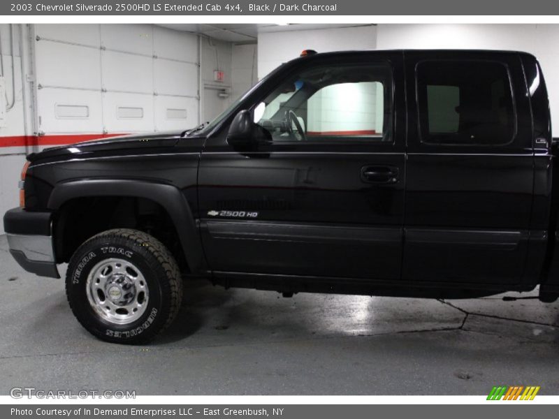 Black / Dark Charcoal 2003 Chevrolet Silverado 2500HD LS Extended Cab 4x4