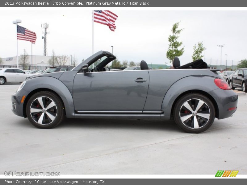  2013 Beetle Turbo Convertible Platinum Gray Metallic