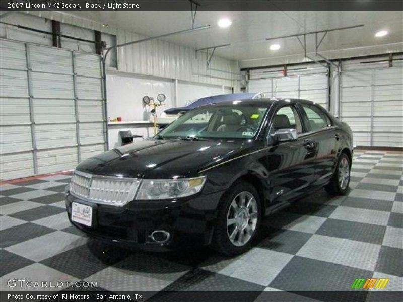 Black / Light Stone 2007 Lincoln MKZ Sedan