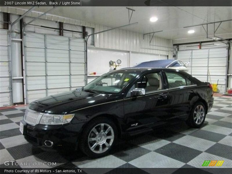 Black / Light Stone 2007 Lincoln MKZ Sedan