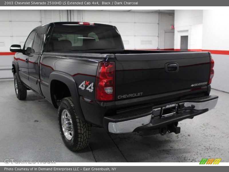 Black / Dark Charcoal 2003 Chevrolet Silverado 2500HD LS Extended Cab 4x4