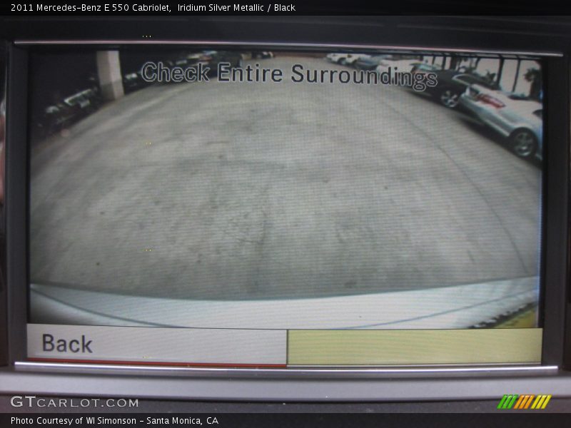 Iridium Silver Metallic / Black 2011 Mercedes-Benz E 550 Cabriolet