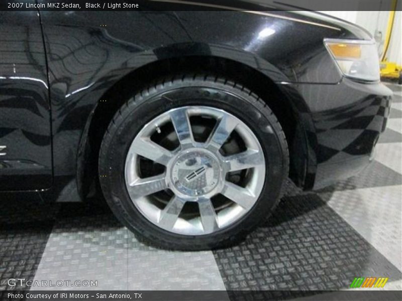 Black / Light Stone 2007 Lincoln MKZ Sedan