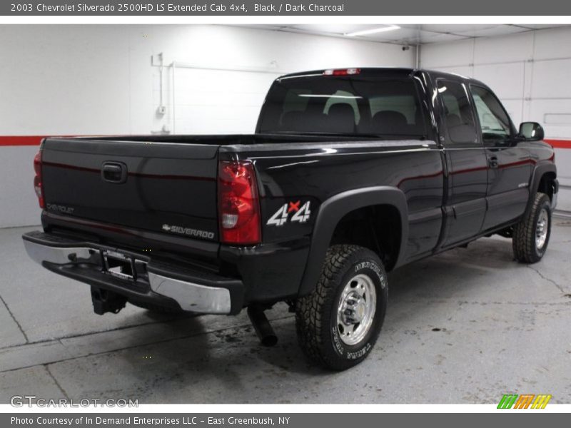 Black / Dark Charcoal 2003 Chevrolet Silverado 2500HD LS Extended Cab 4x4