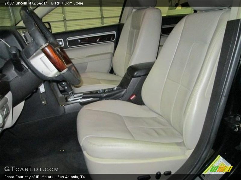 Black / Light Stone 2007 Lincoln MKZ Sedan