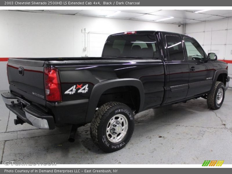 Black / Dark Charcoal 2003 Chevrolet Silverado 2500HD LS Extended Cab 4x4