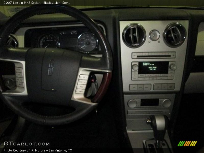 Black / Light Stone 2007 Lincoln MKZ Sedan