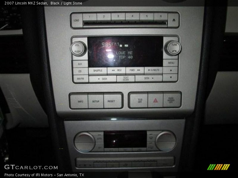 Black / Light Stone 2007 Lincoln MKZ Sedan