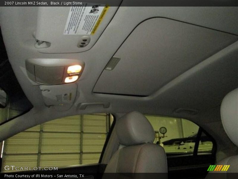 Black / Light Stone 2007 Lincoln MKZ Sedan