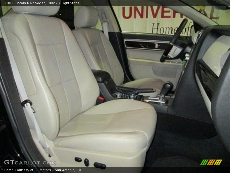 Black / Light Stone 2007 Lincoln MKZ Sedan