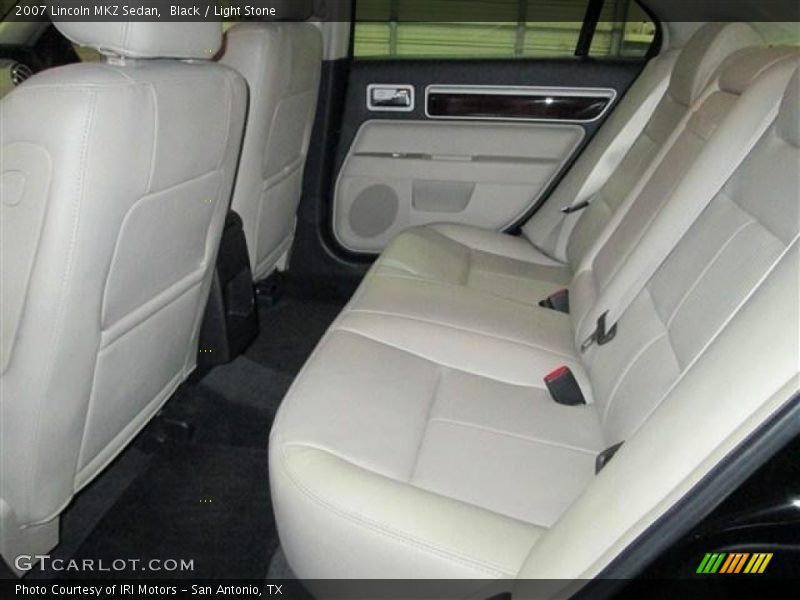 Black / Light Stone 2007 Lincoln MKZ Sedan
