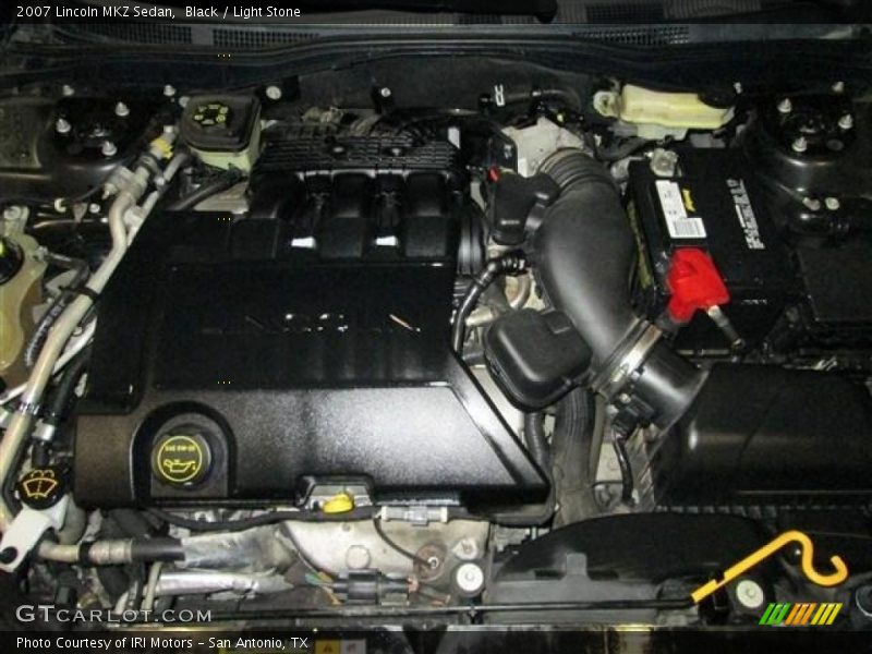 Black / Light Stone 2007 Lincoln MKZ Sedan