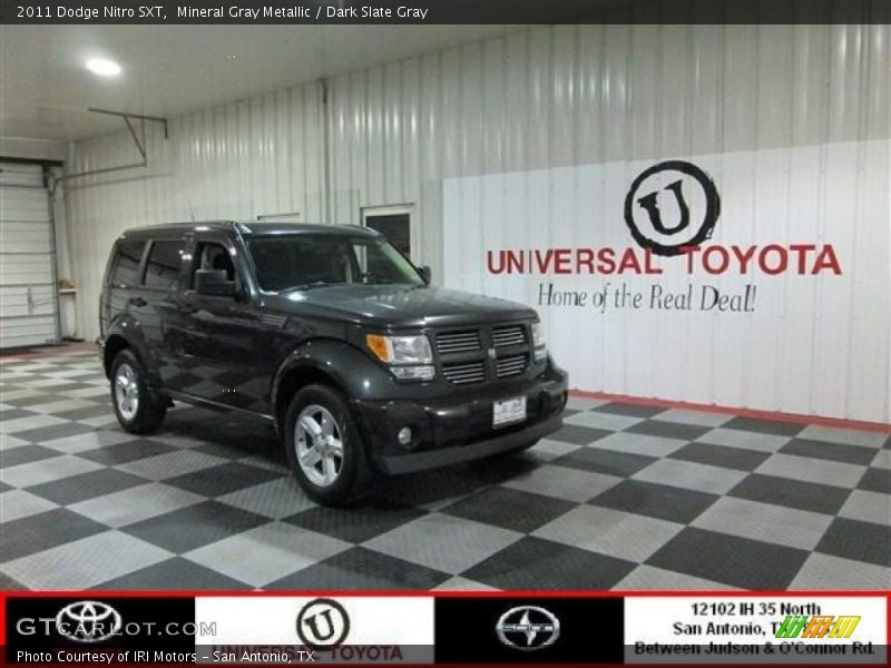 Mineral Gray Metallic / Dark Slate Gray 2011 Dodge Nitro SXT