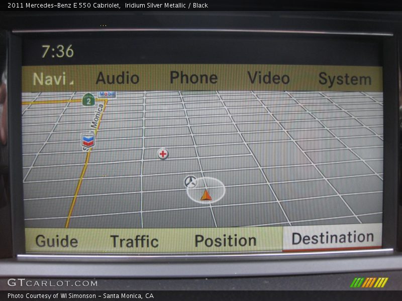 Iridium Silver Metallic / Black 2011 Mercedes-Benz E 550 Cabriolet