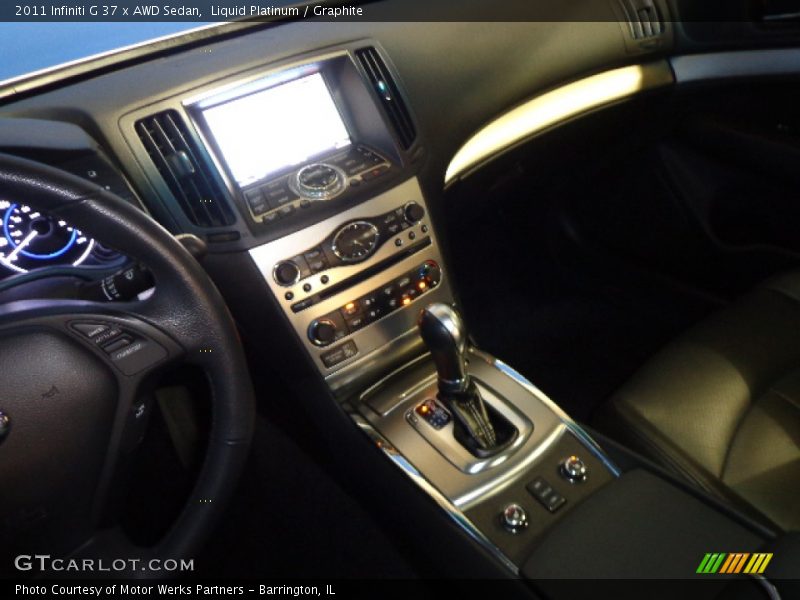 Liquid Platinum / Graphite 2011 Infiniti G 37 x AWD Sedan
