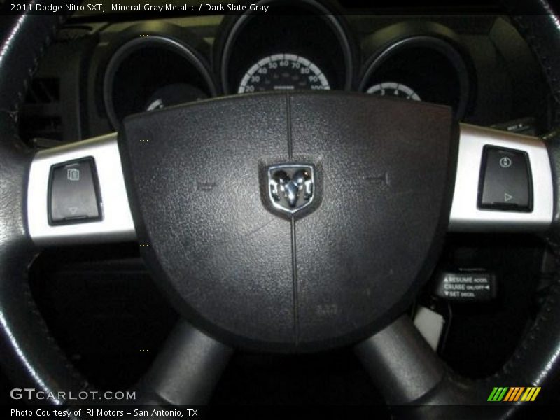 Mineral Gray Metallic / Dark Slate Gray 2011 Dodge Nitro SXT