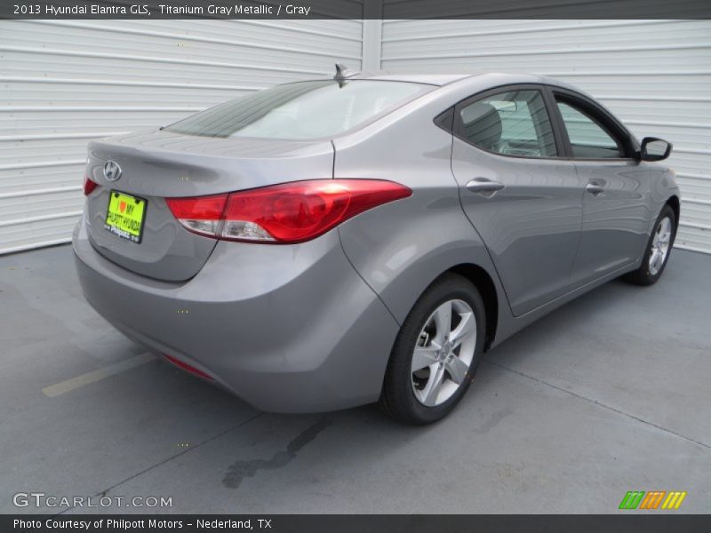 Titanium Gray Metallic / Gray 2013 Hyundai Elantra GLS