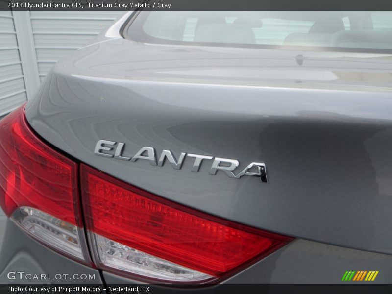 Titanium Gray Metallic / Gray 2013 Hyundai Elantra GLS