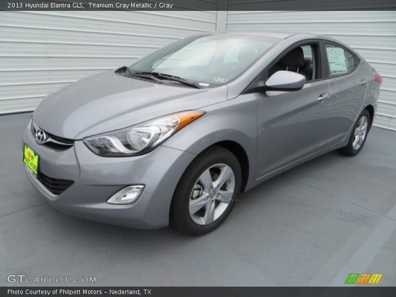 Titanium Gray Metallic / Gray 2013 Hyundai Elantra GLS