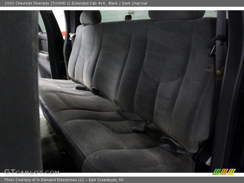 Black / Dark Charcoal 2003 Chevrolet Silverado 2500HD LS Extended Cab 4x4