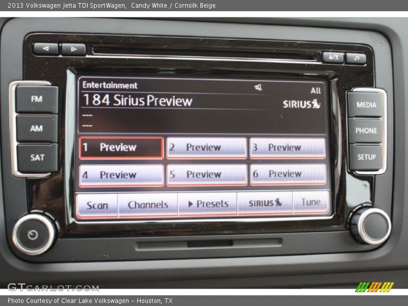 Candy White / Cornsilk Beige 2013 Volkswagen Jetta TDI SportWagen