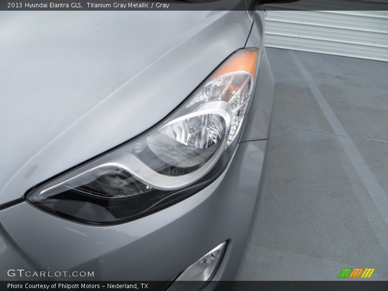 Titanium Gray Metallic / Gray 2013 Hyundai Elantra GLS