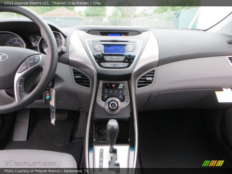 Titanium Gray Metallic / Gray 2013 Hyundai Elantra GLS