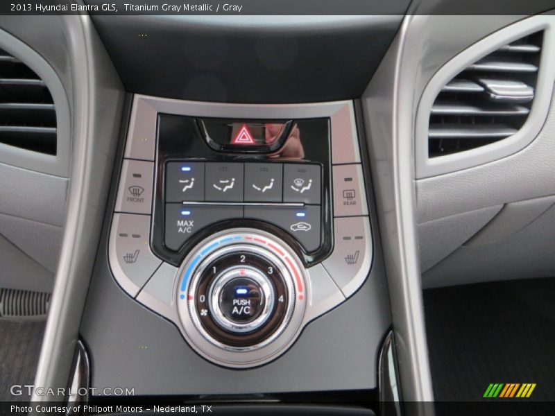Titanium Gray Metallic / Gray 2013 Hyundai Elantra GLS