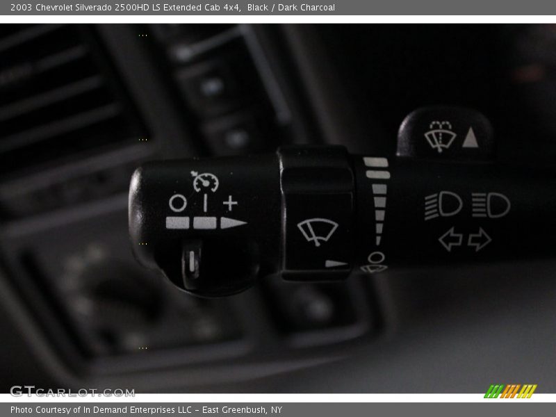 Black / Dark Charcoal 2003 Chevrolet Silverado 2500HD LS Extended Cab 4x4