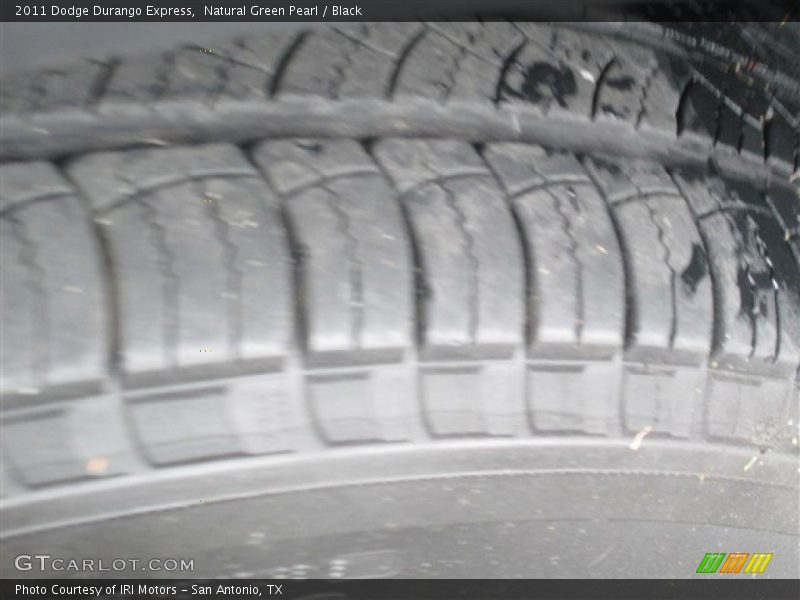 Natural Green Pearl / Black 2011 Dodge Durango Express