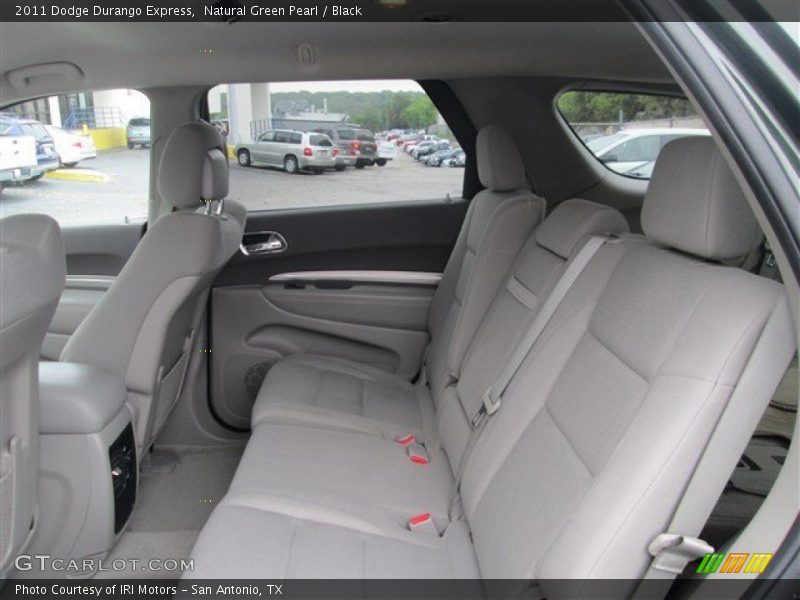 Natural Green Pearl / Black 2011 Dodge Durango Express