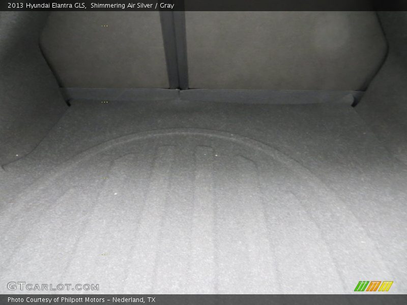 Shimmering Air Silver / Gray 2013 Hyundai Elantra GLS
