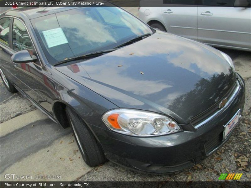 Cyber Gray Metallic / Gray 2011 Chevrolet Impala LT