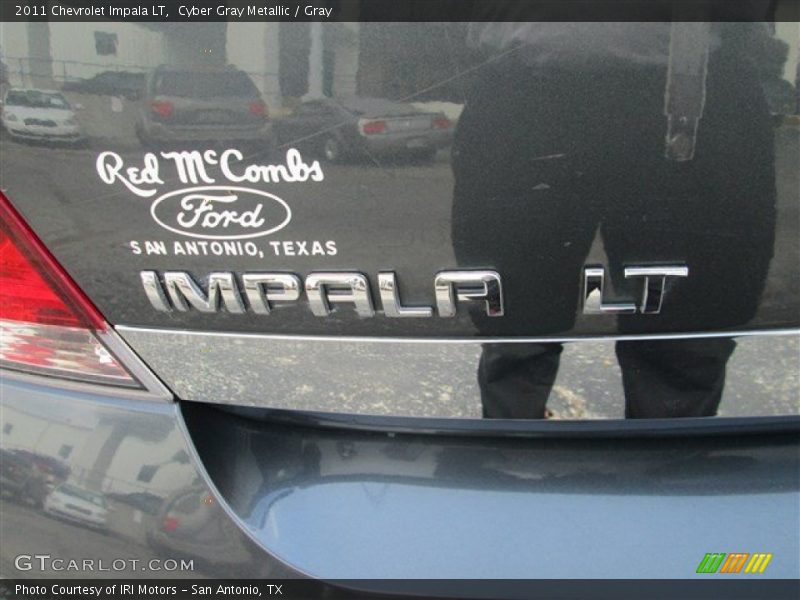Cyber Gray Metallic / Gray 2011 Chevrolet Impala LT