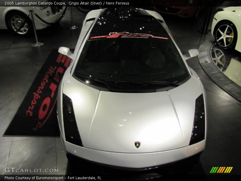 Grigio Altair (Silver) / Nero Perseus 2005 Lamborghini Gallardo Coupe