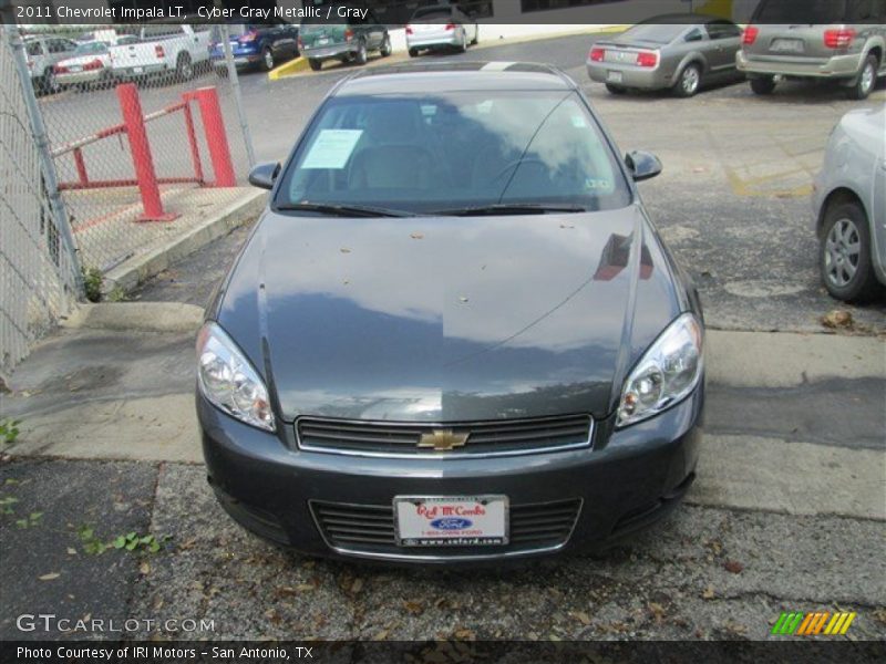 Cyber Gray Metallic / Gray 2011 Chevrolet Impala LT