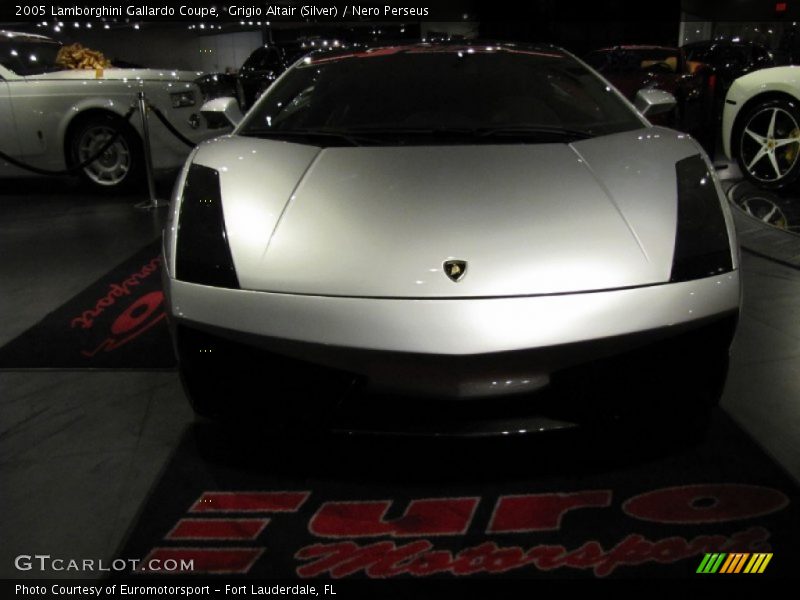 Grigio Altair (Silver) / Nero Perseus 2005 Lamborghini Gallardo Coupe