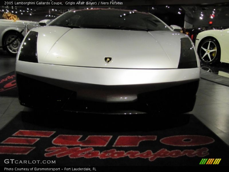 Grigio Altair (Silver) / Nero Perseus 2005 Lamborghini Gallardo Coupe
