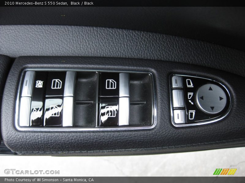 Black / Black 2010 Mercedes-Benz S 550 Sedan