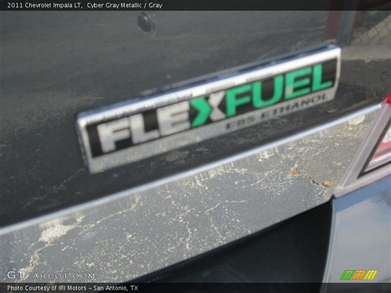 Cyber Gray Metallic / Gray 2011 Chevrolet Impala LT