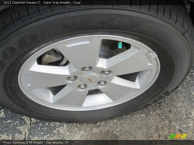 Cyber Gray Metallic / Gray 2011 Chevrolet Impala LT