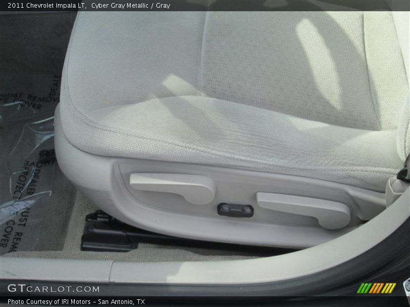 Cyber Gray Metallic / Gray 2011 Chevrolet Impala LT