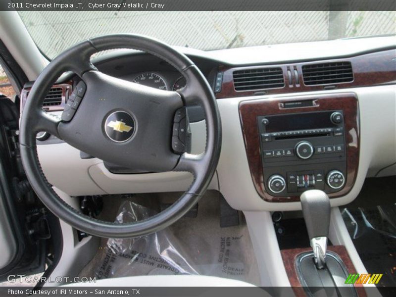 Cyber Gray Metallic / Gray 2011 Chevrolet Impala LT
